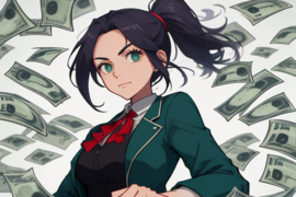 在公车上多投了十块钱（公交车上投了100）